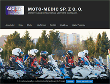 Tablet Screenshot of moto-medic.pl